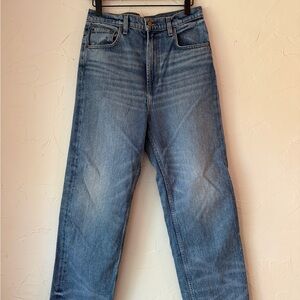 B SIDES Classic Blue Straight Jeans